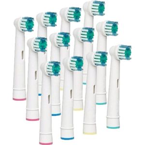12 Opzetborstels geschikt voor elektrische tandenborstels van Oral-B