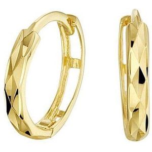 N-joy trendstyle 14k gouden oorssieraden 17305