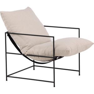 Mera fauteuil - linnen - beige