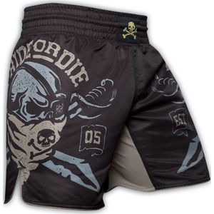 Pride or Die Pirate Fight Shorts Zwart XL - Jeans Maat 36