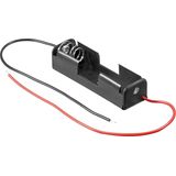 Batterijhouder voor 1 AA-batterij - kabel met open einde