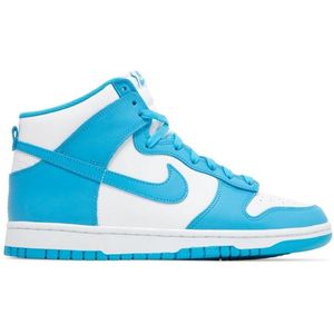 Nike Dunk Hi Retro Sneakers - Blue White - Maat 44 - Unisex
