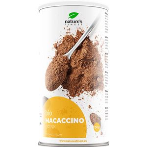 Nature's Finest Macaccino Bio | Een gezond en lekker alternatief voor koffie; bevat chocolade en maca