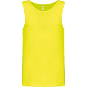 Herensporttop overhemd 'Proact' Fluorescent Geel - XS