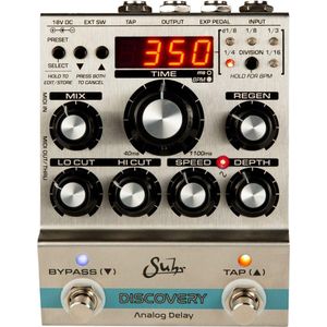 Suhr Discovery - Analoge delay - Grijs