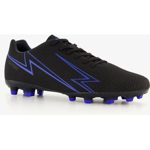 Dutchy Pitch heren voetbalschoenen FG Zwart Blauw - Maat 41 - Uitneembare zool