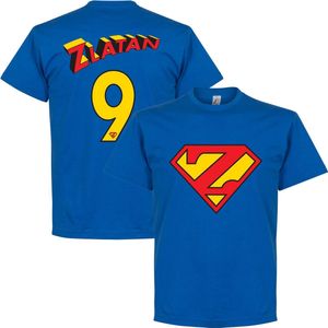 Zlatan 9 Superman T-Shirt - XXXXL