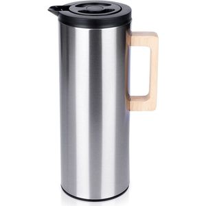 Thermoskan Edelstaal 950 ml - Isoleerkan - Vacuümkan - Vacuümfles - Thermosfles voor Koffie Thee