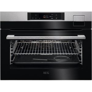 AEG Series 8000 KSK792280M, Klein, Elektrische oven, 43 l, 43 l, 65 °C, Stoom