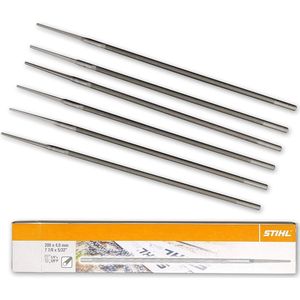 6x Stihl Ronde vijlen voor zaagkettingen | 4,0x200 mm - 56057724006 - 56057724006