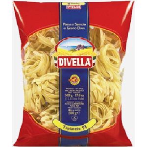 Divella Tagliatelle Semola nr. 91 nestjes pasta, verpakking van 500 g