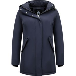 Dames Winterjas Parka - Slim Fit - Blauw