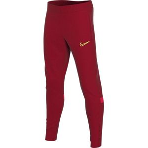 Nike Academy 21  Sportbroek - Maat S  - Unisex - donker rood