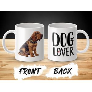 Mok Bloodhound dog - hond / Dog lover