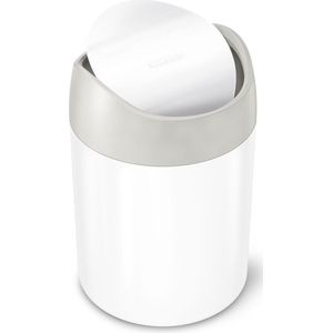 Simplehuman Prullenbak Mini Can - 1,5 l - Staal