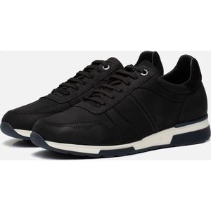 Van Lier Positano Sneakers zwart Nubuck - Maat 43