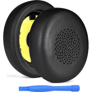 MMOBIEL Oorkussens voor Jabra Evolve2 75 Wireless Hoofdtelefoon - Protein PU Koptelefoon Oorkussen - Hoofdtelefoon Earpads (Alleen voor Jabra Evolve2 75, niet voor Evolve 75) – Zwart