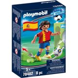 PLAYMOBIL Sports & Action Voetbalspeler Spanje - 70482