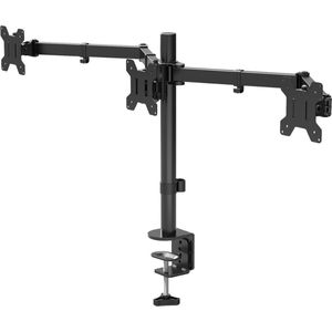 DD Monitor Arm 3 Schermen - Triple Monitor Arm - Monitor Arm 3 Monitoren - 360 Graden Roterend
