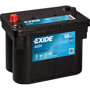 Exide Technologies EK508  Start-Stop 12V 50Ah AGM 3661024036481