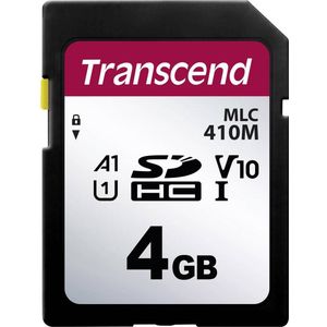 Transcend TS4GSDC410M SD-kaart Industrial 4 GB Class 10 UHS-I