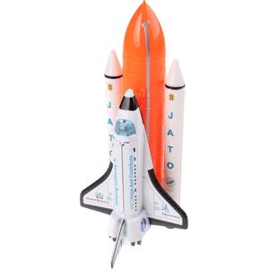 Johntoy Space Shuttle Met Licht En Geluid Wit 20 Cm