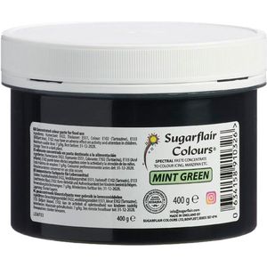 Sugarflair Spectral Concentrated Paste Colours Voedingskleurstof Pasta - Mintgroen - 400g