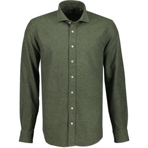 Jac Hensen Overhemd - Modern Fit - Groen - 4XL Grote Maten