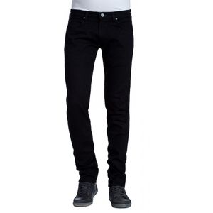 Lee Heren Jeans Broeken Luke slim Fit Zwart 36W / 32L Volwassenen