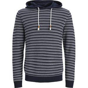 JACK&JONES JJROB KNIT LS HOOD Heren Trui - Maat S