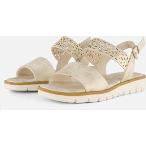 Marco Tozzi Sandalen beige Synthetisch - Dames - Maat 37