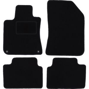 Zwarte veloursmatten voor: Peugeot 308 II hatchback (2013-)
