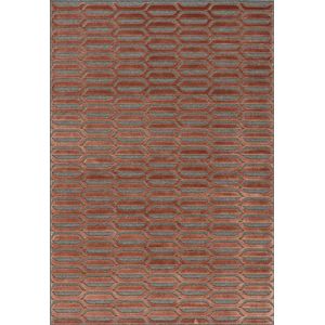 Vloerkleed Brinker Carpets Chiara 949 Grey Red - maat 160 x 230 cm