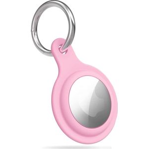 YPCd® Apple Airtag Siliconen Sleutelhanger - Roze