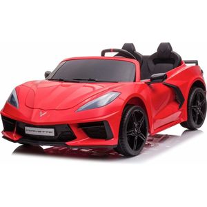 Chevrolet Corvette C8 Rood | 12V Kinderauto
