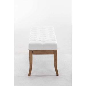 Design Zitbank Salo Kunstleer 100 cm LA, Wit