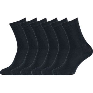 6 Paar Bamboe Sokken - Bamboelo Sock - Maat 43/46 - Purper - Naadloze Sokken