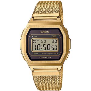 Casio Vintage Iconic A1000MGA-5EF Unisex Horloge 38 mm - Goudkleurig