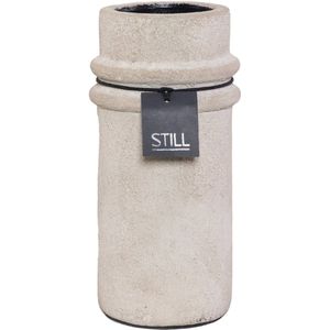 STILL - Vaas - Bamboo Vase - Ribbels - Light - 31 x 13 cm