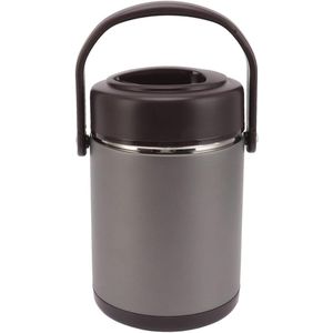Thermo Soep RVS Geïsoleerde Voedselcontainer - 2L, donkergrijs
