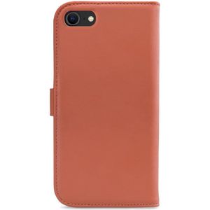 My Style Telefoonhoesje geschikt voor Apple iPhone SE (2022) Hoesje | My Style Flex Wallet Bookcase Portemonnee | Pasjeshouder voor 3 Pasjes | Telefoonhoesje voor Pinpas / OV Kaart / Rijbewijs - Rust Red | Rood