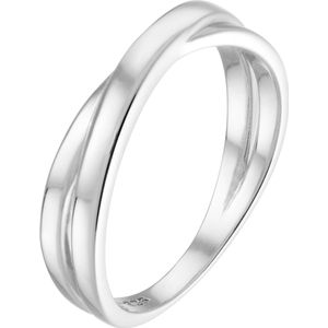 Glow 114.080354 Dames Ring - Minimalistische ring - Sieraad - Zilver - 925 Zilver - 5 mm breed