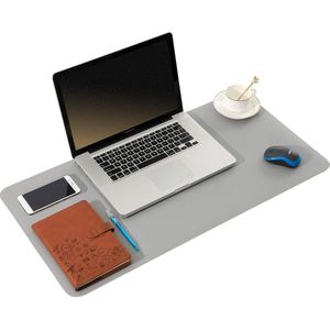 Dubbelzijdige Multifunctionele Bureau-onderlegger - Bescherming tegen Krassen - Opbergvakken - Ergonomisch Design - Waterbestendig - Duurzaam Materiaal - Niet-merkgebonden Product