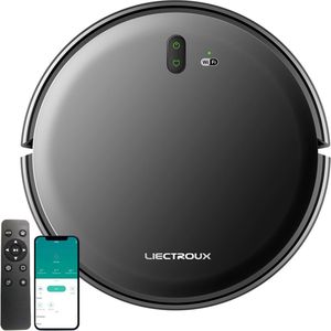 Liectroux L200 - Robot Stofzuiger met Dweilfunctie - 4000Pa Zuigkracht - Wifi App Bediening of Afstandsbediening - Stofzuiger Robot