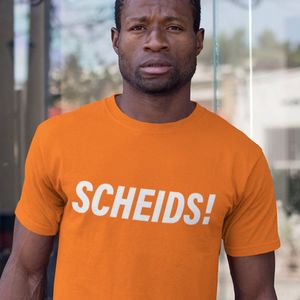 Oranje T-shirt EK WK Scheids! - MAAT M - Heren Feestkleding & Carnavalskleding