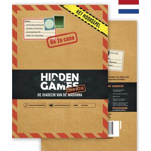 Hidden Games - De Diadeem van de Madonna - Escape Room Detective Spel - Breinbreker voor 1-6 Spelers