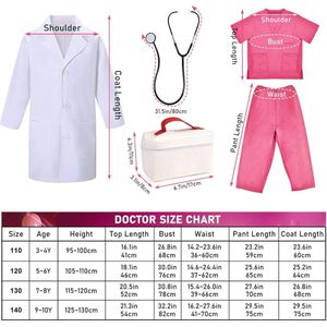 Equivera Dokterset Speelgoed - Doktersset - Speelgoed Doktersset - Dokterskoffer - Rollenspel - Cadeau