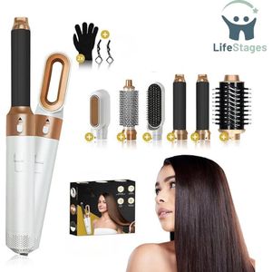 LifeStages - Haarfohn met borstel - haarfohn met diffuser - Haarfohn Veelzijdig - Stijlvol