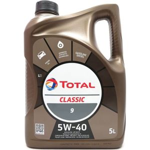 Total Classic 9 5w40 - 5 liter