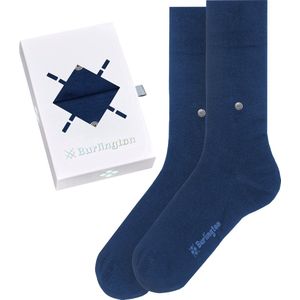 Burlington Basic Gift Box cadeau geschenkset katoen multipack sokken heren veelkleurig - Maat 40-46